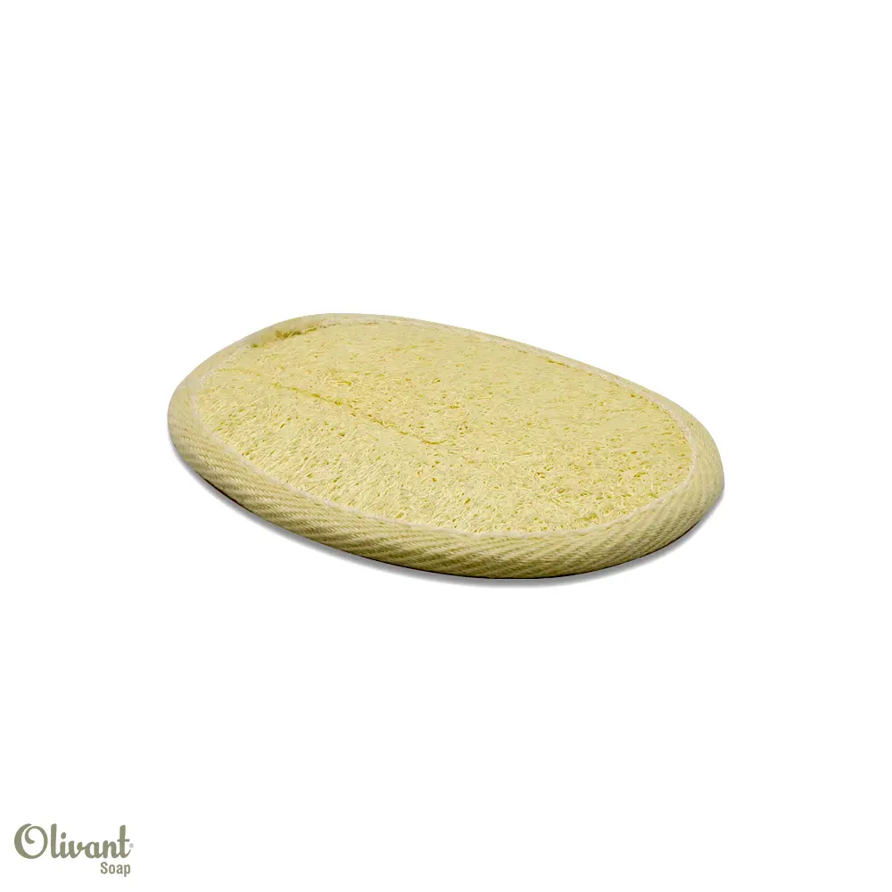 Loofah bath pad