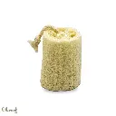 Natural loofah sponge on a rope