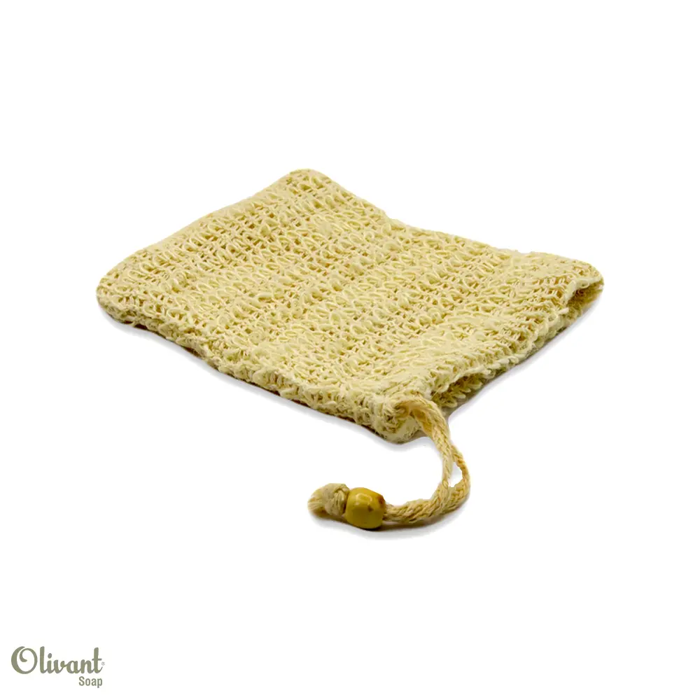 Soft exfoliating sisal soap bag